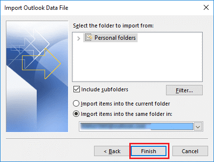 Do Not Import Duplicates