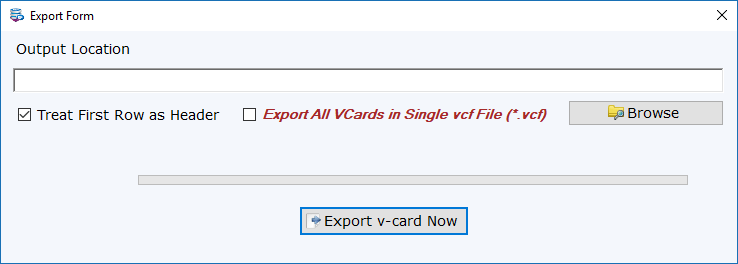 Excel to vCard