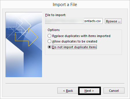 do not import
