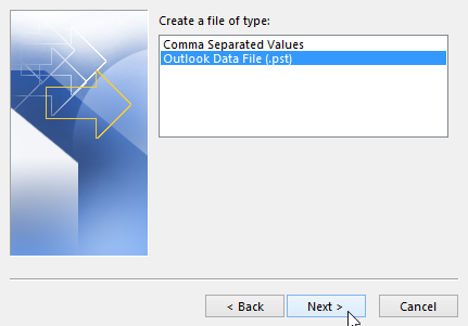 outlook data file