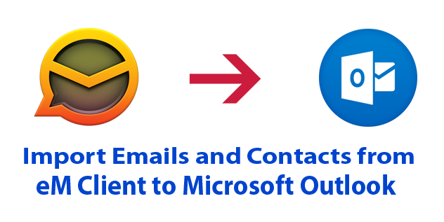 eM Client to Outlook