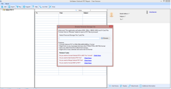 Browse PST File