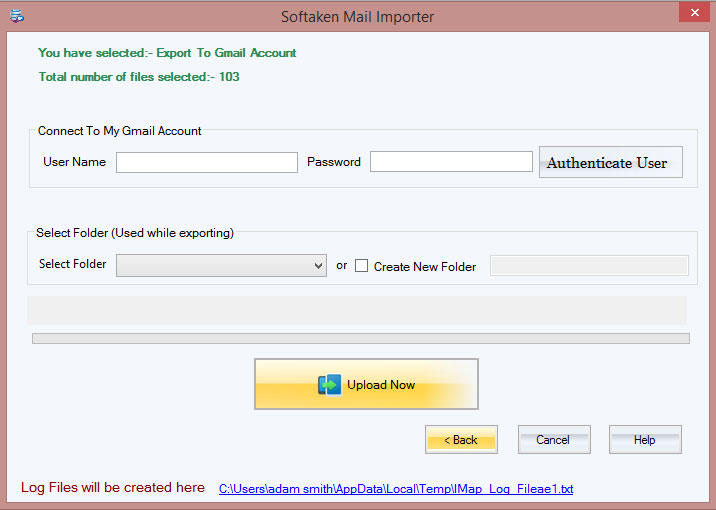 Import Gmail