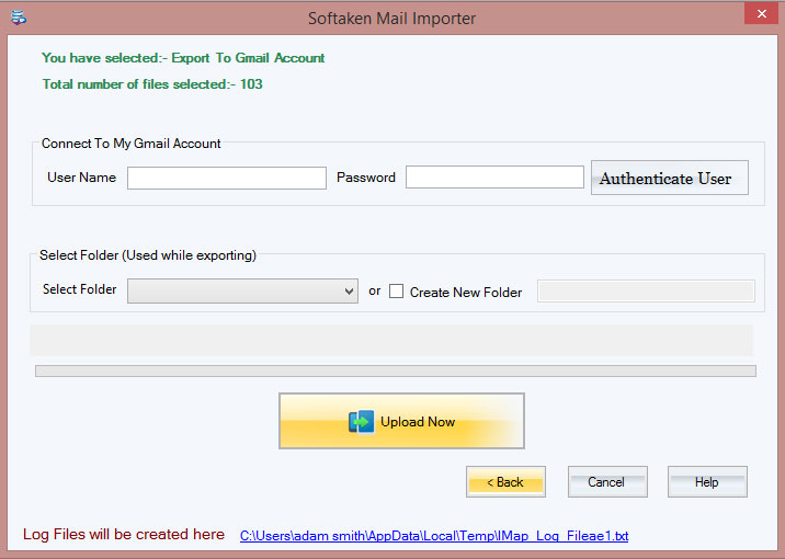 Import Gmail