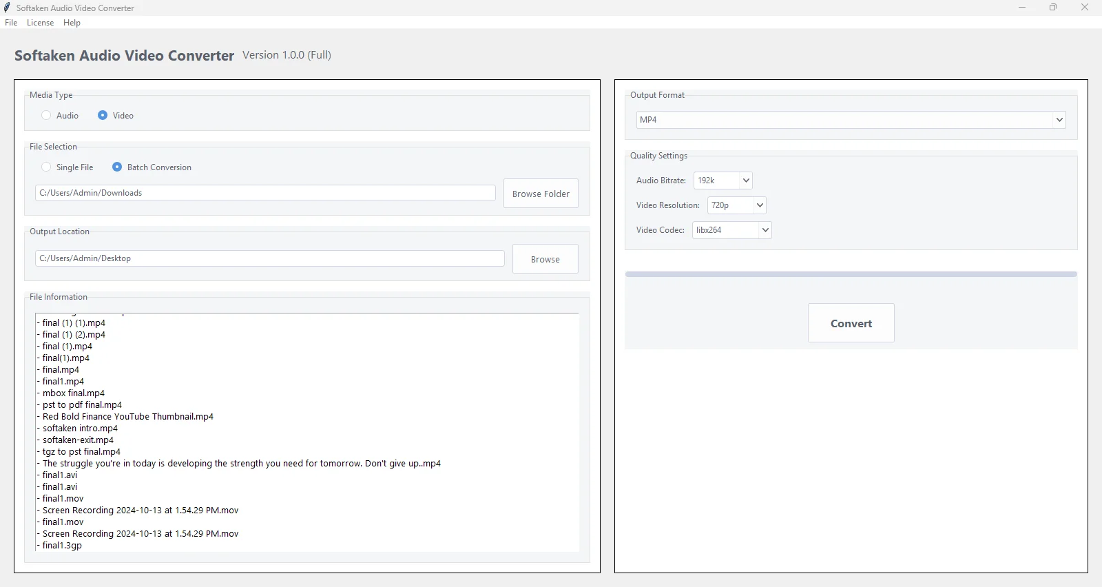 video file converter