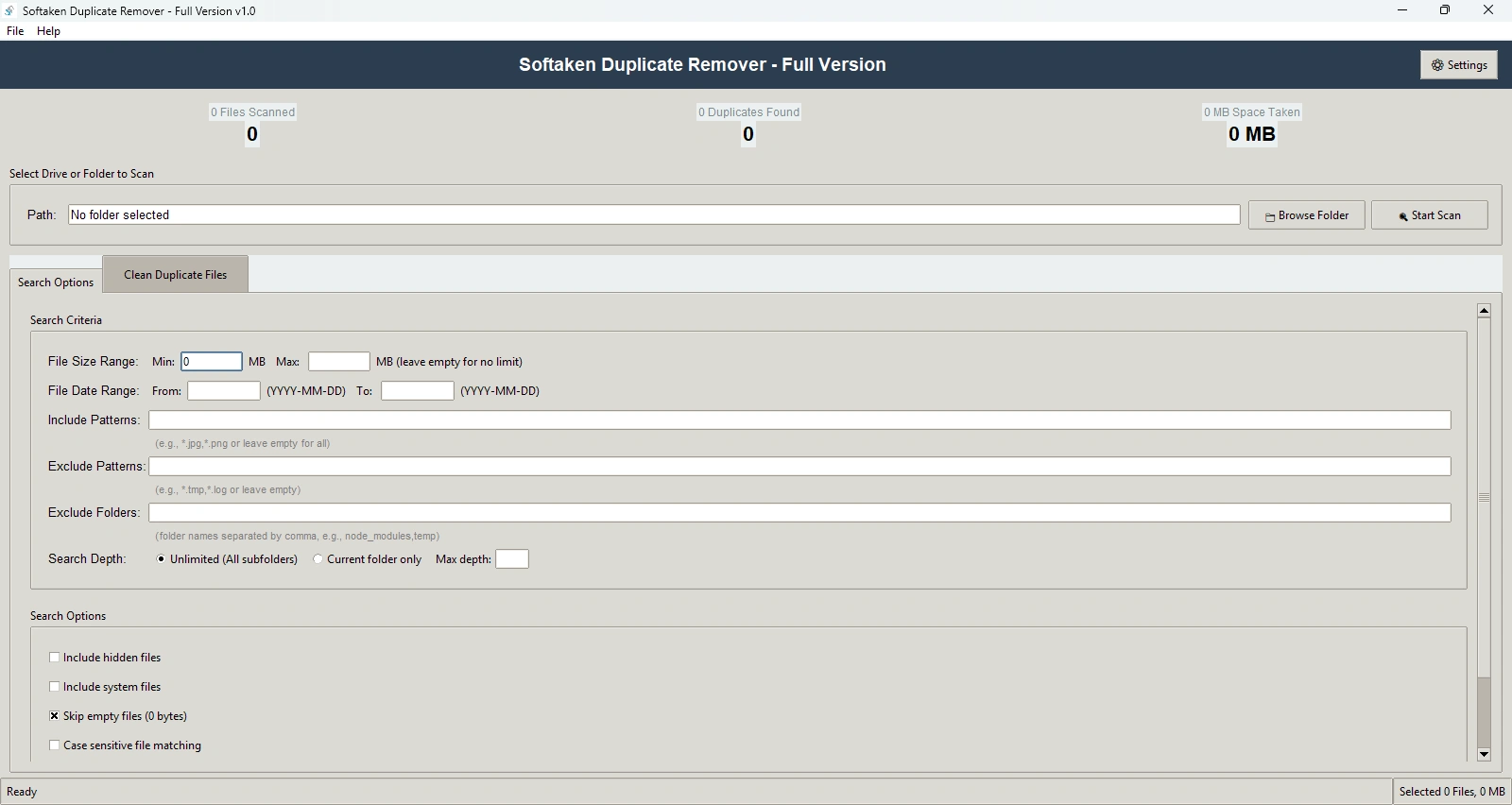 delete duplicate files