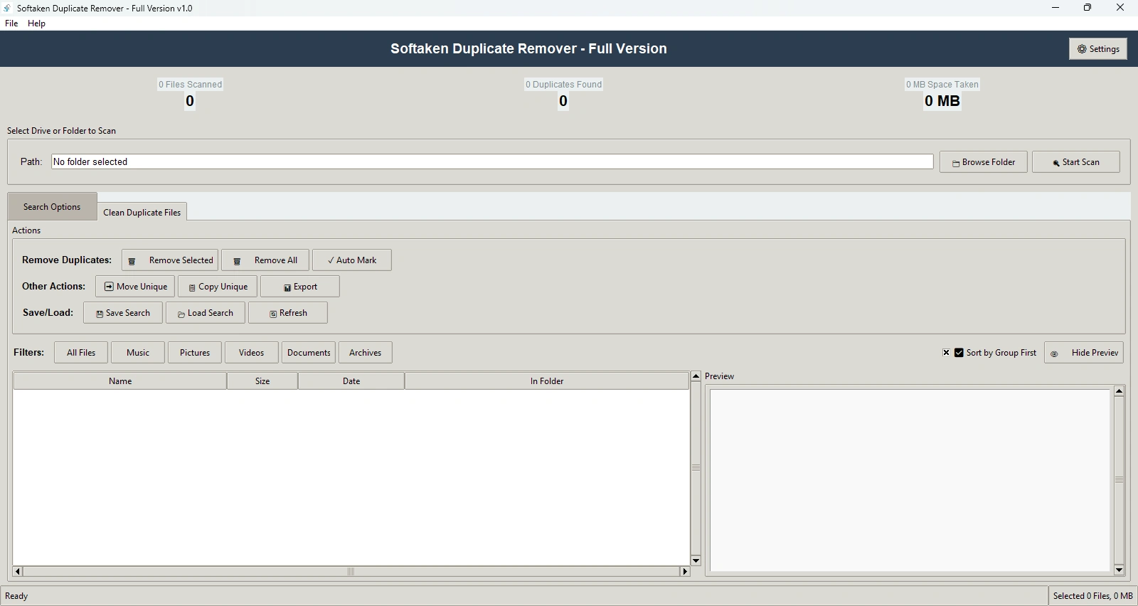 duplicate file cleaner