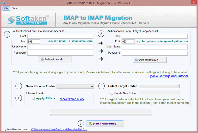 imap to imap