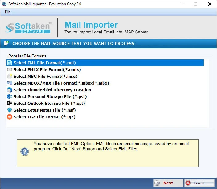 Import Gmail