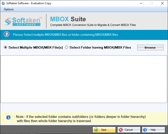 mbox to pdf conversion