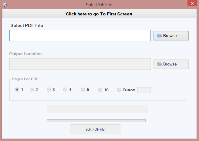 Pdf splitter tool to split large adobe pdf documents for free